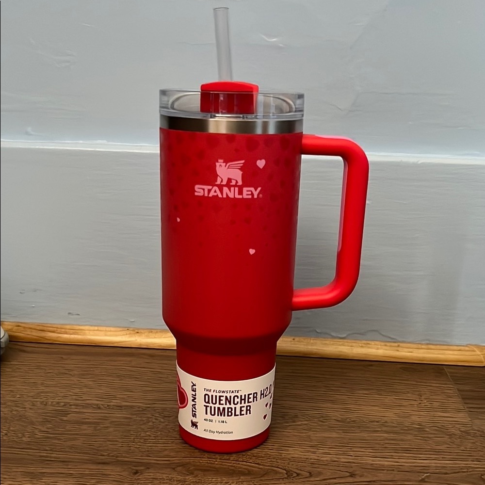 NWT Stanley Valentines Red Quencher Tumbler